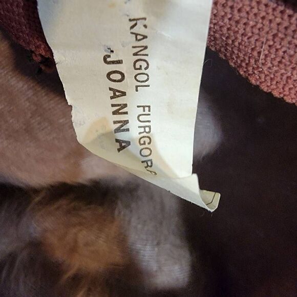 Vintage Kangol Furgora Joanna Rabbit Fur Bucket Hat One Size Made In England - Picture 5 of 7